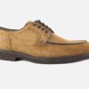 Men Calpierre | Calpierre - Roseau Ocra Vintage Derbies On Labotte