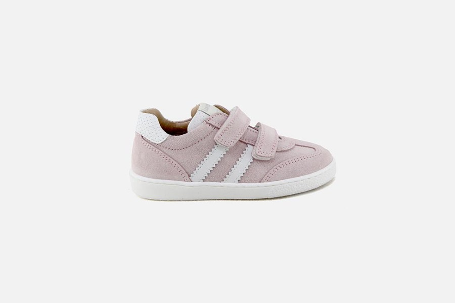 Girls Lunella | Lunella - Laser Scratch Rosa Velcro Shoes On Labotte