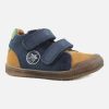 Boys Bellamy | Bellamy - Valerian Camel Multi Velcro Shoes On Labotte