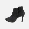 Women Paul Green | Paul Green - Perris D Noir Ankle Boots On Labotte