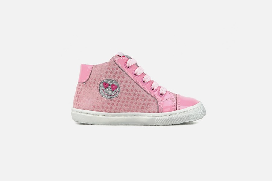 Girls Romagnoli | Romagnoli - Nola Rose Lace-Up Boots On Labotte