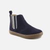 Girls Shoo Pom | Shoo Pom - Play New Shine Navy Multi Ankle Boots On Labotte