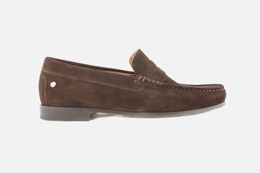 Men Les Mocassins Tropeziens | Les Mocassins Tropeziens - Le Classic Marron Loafers On Labotte