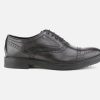 Men Base London | Base London - Hardy Grey Oxfords On Labotte