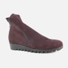 Women Arche | Arche - Lomage Bordeaux Ankle Boots On Labotte
