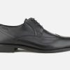 Men Ecco | Ecco - Houston Noir Derbies On Labotte