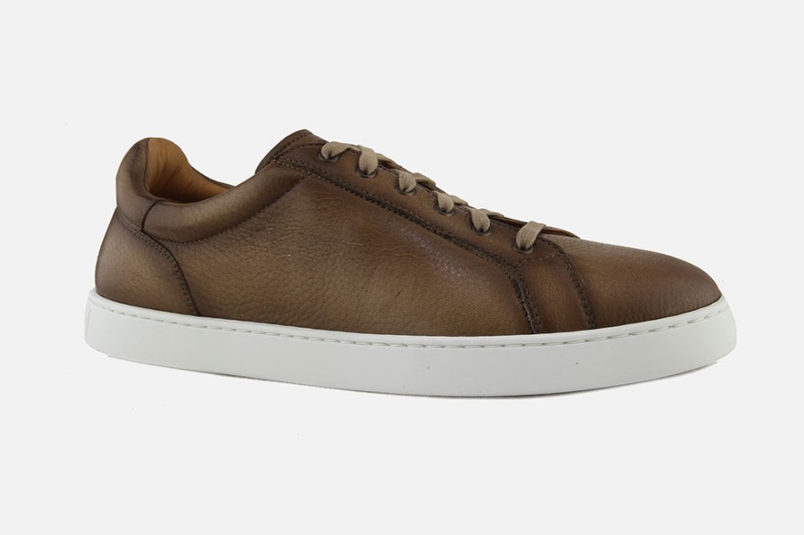 Men Magnanni | Magnanni - Relay Noisette Sneakers On Labotte