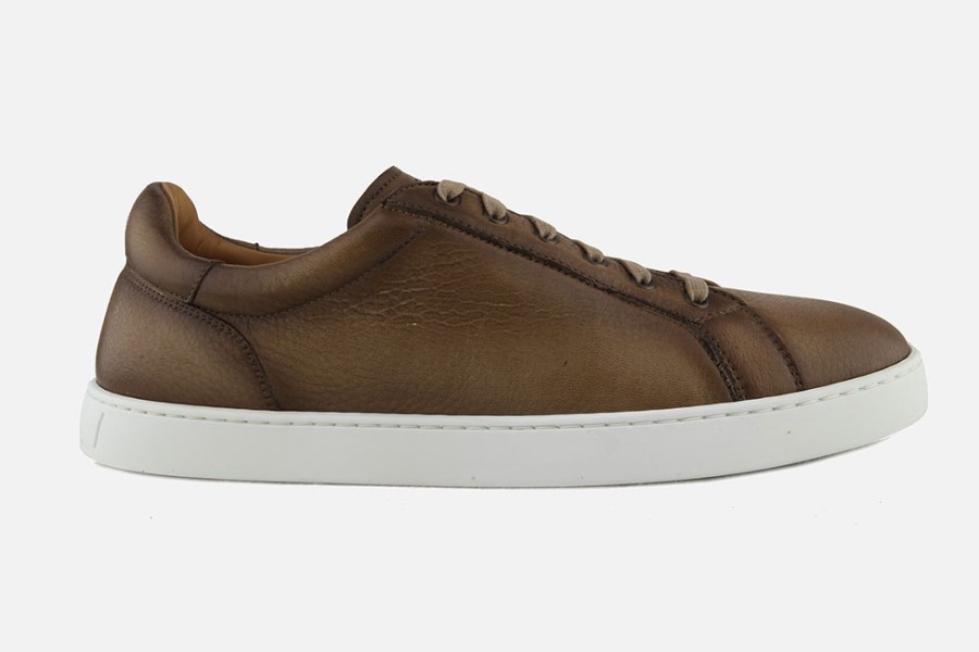 Men Magnanni | Magnanni - Relay Noisette Sneakers On Labotte