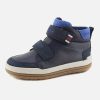 Boys Geox | Geox - Charz Scratch Navy Velcro Shoes On Labotte