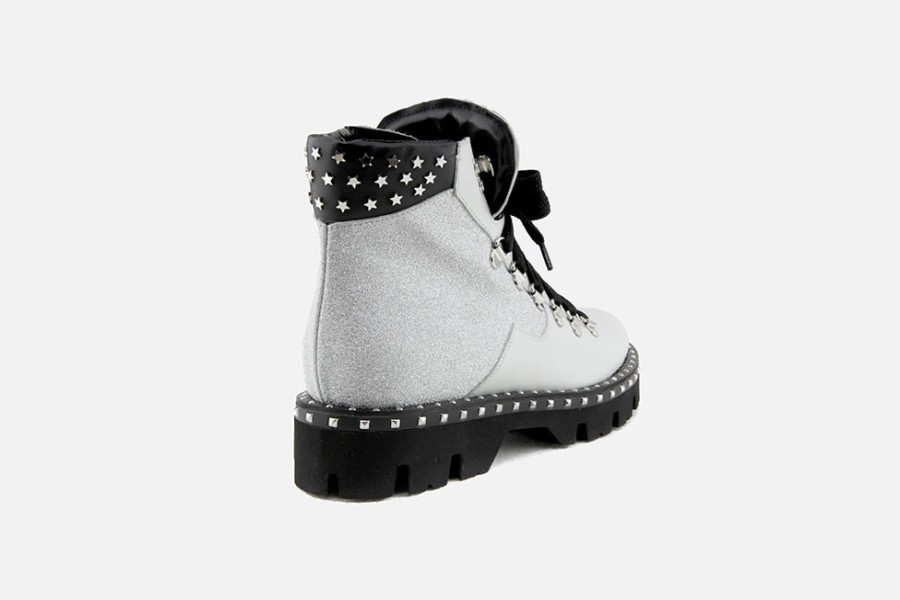 Women Guglielmo Rotta | Guglielmo Rotta - Graphic Ice Lace-Up Boots On Labotte