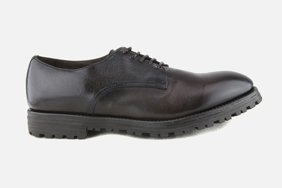 Men Sturlini | Sturlini - Speaker Dark Brown Derbies On Labotte
