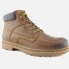 Men Geox | Geox - Andalo Hi Lace Brown Lace-Up Boots On Labotte