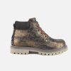 Girls Romagnoli | Romagnoli - Kim Star Bronze Lace-Up Boots On Labotte