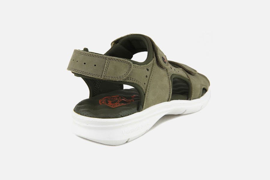 Men Panama Jack | Panama Jack - Salton Kaki Sandals On Labotte