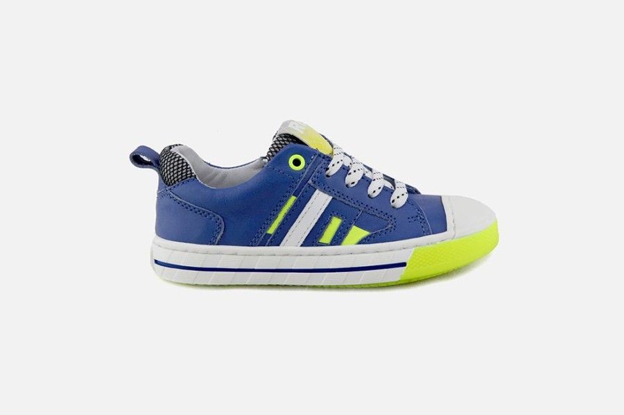 Boys Romagnoli | Romagnoli - Marceau Indigo Lace-Up Shoes On Labotte