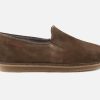 Men Nordikas | Nordikas - Tranquillos D Taupe Low Slippers On Labotte