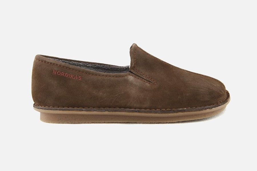 Men Nordikas | Nordikas - Tranquillos D Taupe Low Slippers On Labotte