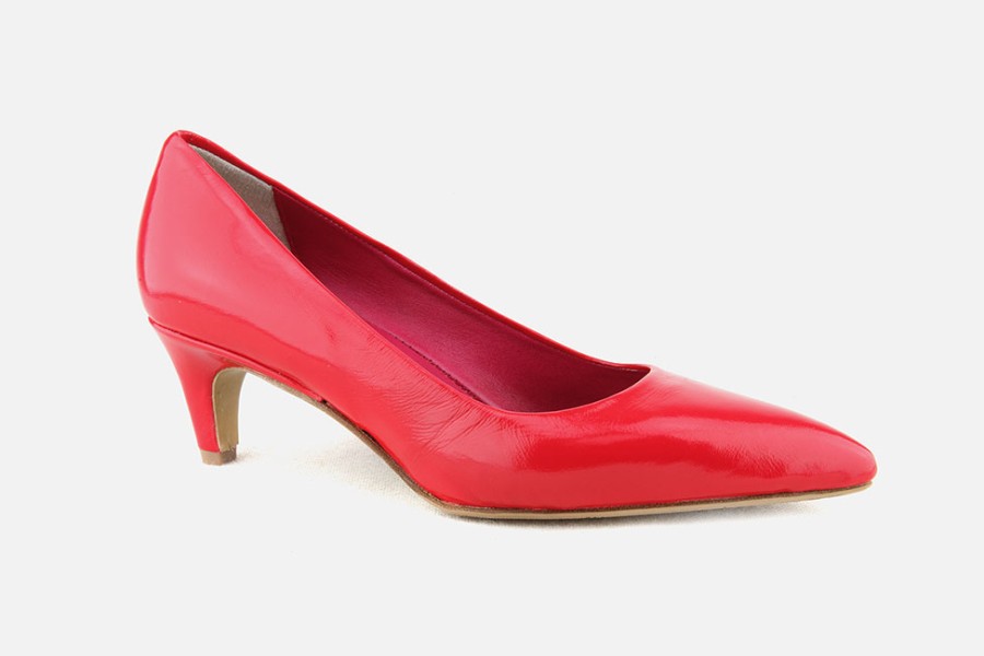 Women L'Arianna | L'Arianna - Lido Lack Cherry Pumps On Labotte