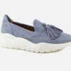 Women Torlasco | Torlasco - Toccata Sky Blue Loafers On Labotte