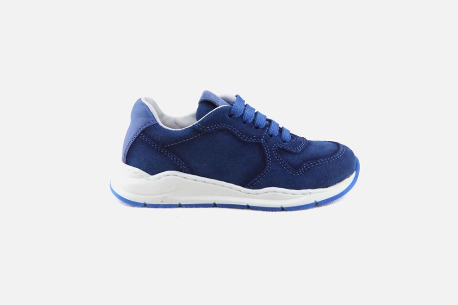 Boys Romagnoli | Romagnoli - Magneto Blue Lace-Up Shoes On Labotte