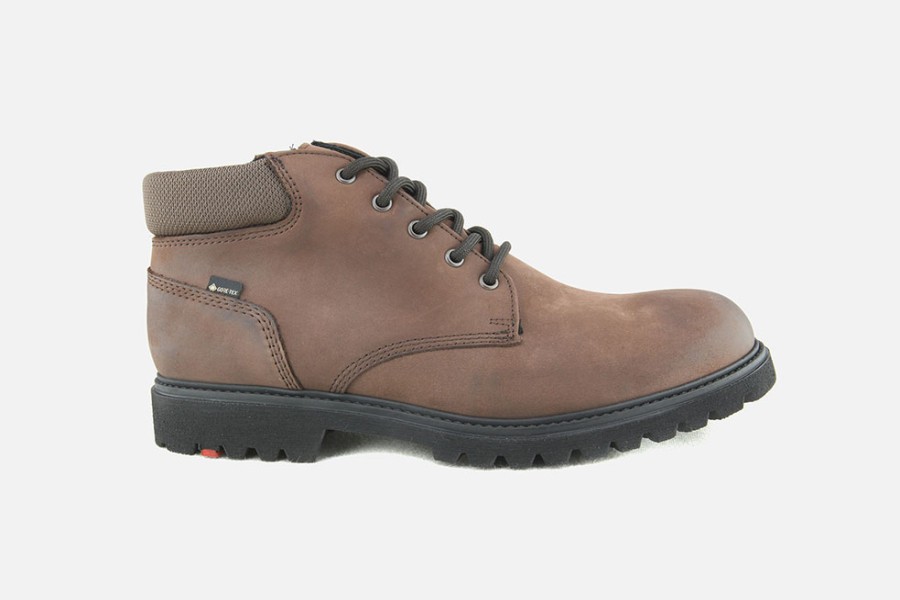 Men LLOYD | Lloyd - Vancouver Brown Gtx Lace-Up Boots On Labotte