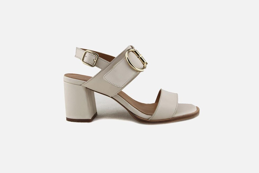 Women Jhay | Jhay - Vlady Ivoire Sandals On Labotte