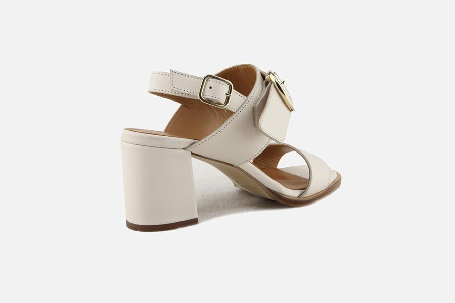 Women Jhay | Jhay - Vlady Ivoire Sandals On Labotte
