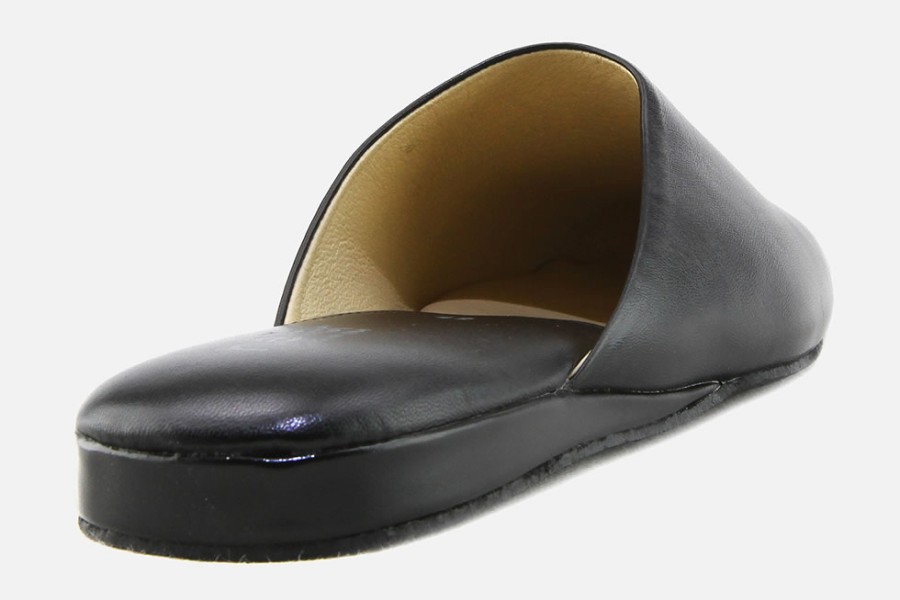Men Heller | Heller - Xenon Noir Low Slippers On Labotte