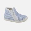 Girls Bellamy | Bellamy - Calin Raye Bleu High Slippers On Labotte