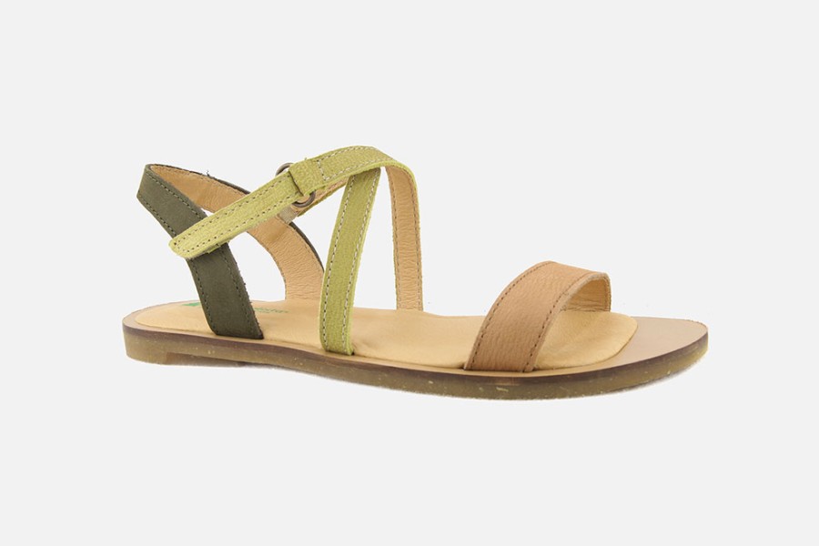 Women El Naturalista | El Naturalista - Tulip Multi Herbal Sandals On Labotte