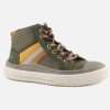 Boys Bellamy | Bellamy - Vazy Kaki Lace-Up Boots On Labotte