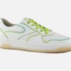 Women DLSport | Dlsport - Decaf Blanc Vert Sneakers On Labotte
