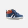 Boys Acebos | Acebos - Acerola New Blue Velcro Shoes On Labotte