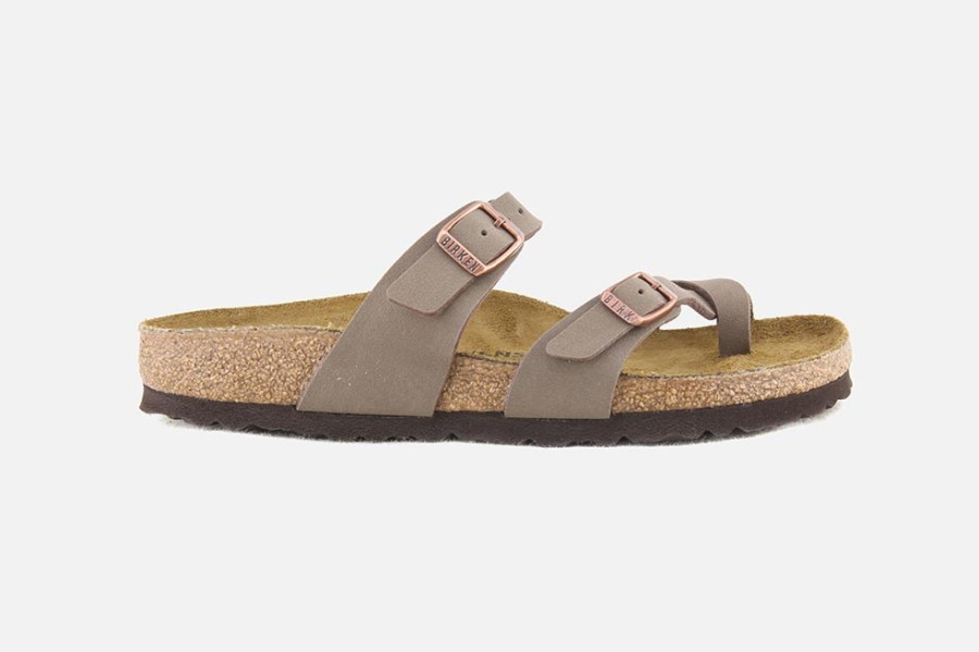 Women Birkenstock | Birkenstock - Mayari Birko Mocha Sandals On Labotte