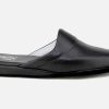 Men Erel | Erel - Alfredo Noir Low Slippers On Labotte