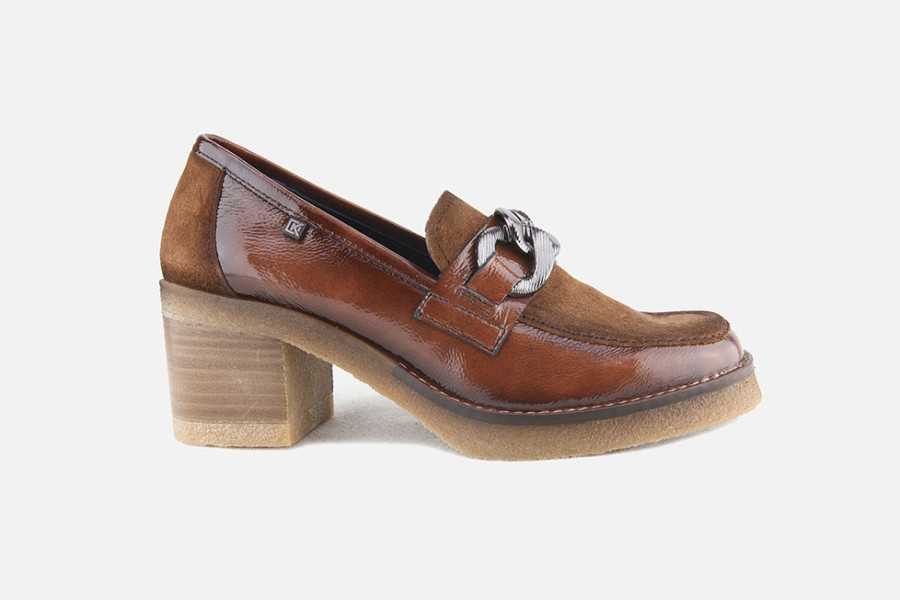 Women Dorking | Dorking - Calvi Noisette Loafers On Labotte