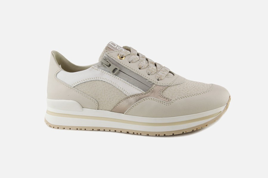 Women DLSport | Dlsport - Darnell Beige Sneakers On Labotte