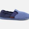 Girls Giesswein | Giesswein - Zebulon Bleu Low Slippers On Labotte