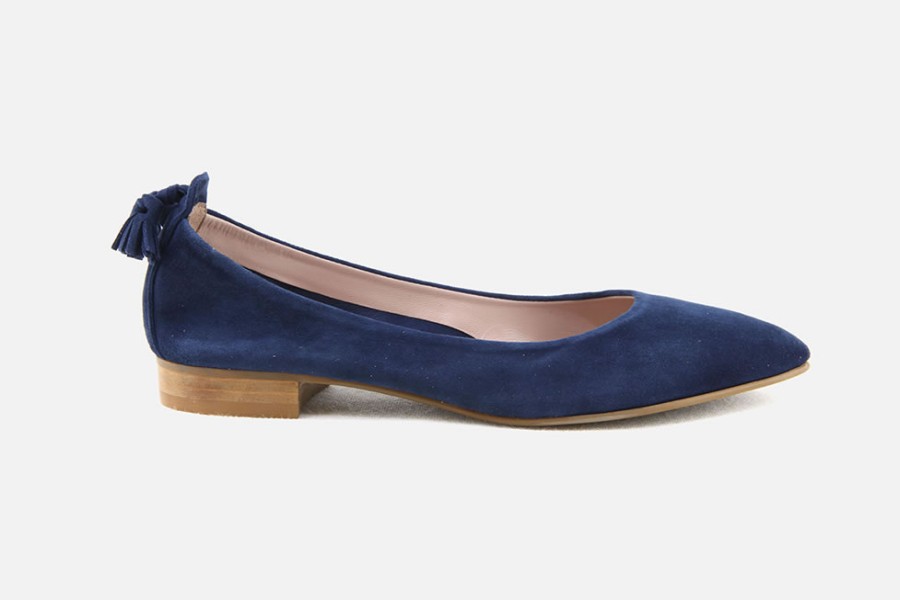 Women Alba Teci | Alba Teci - Armide D Bleu Pumps On Labotte