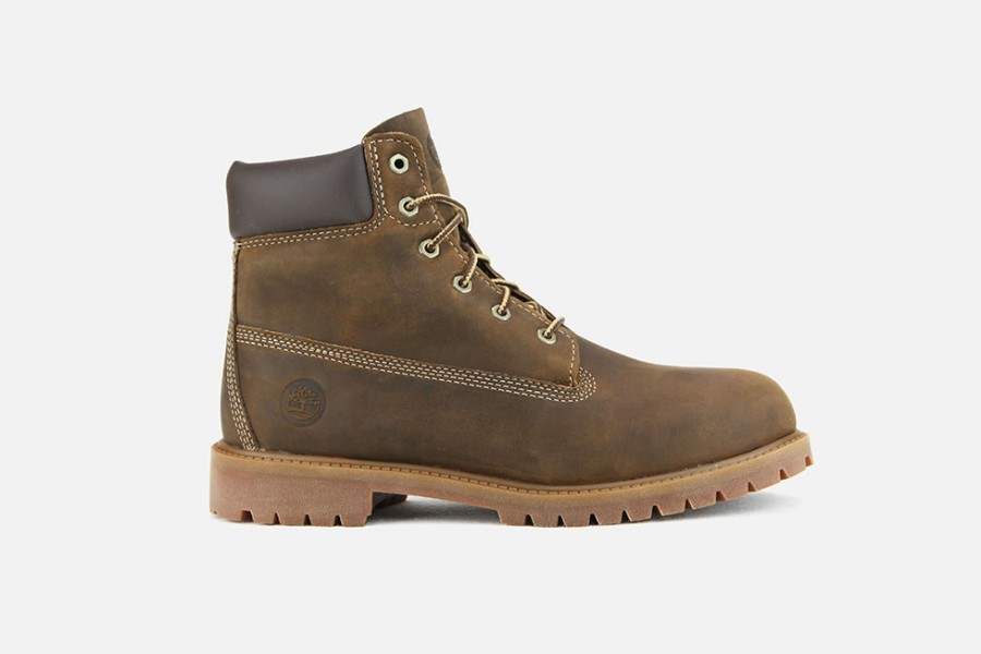 Boys Timberland | Timberland - 6 Inch Premium Boot Junior Bro Lace-Up Boots On Labotte