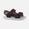 Boys Shoo Pom | Shoo Pom - Goa Boy Scratch Night Blue Sandals On Labotte
