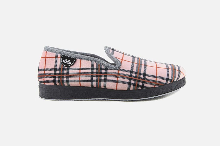 Women Semelflex | Semelflex - Koudou Rose Low Slippers On Labotte