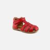 Girls Bisgaard | Bisgaard - Carly Tomato Sandals On Labotte