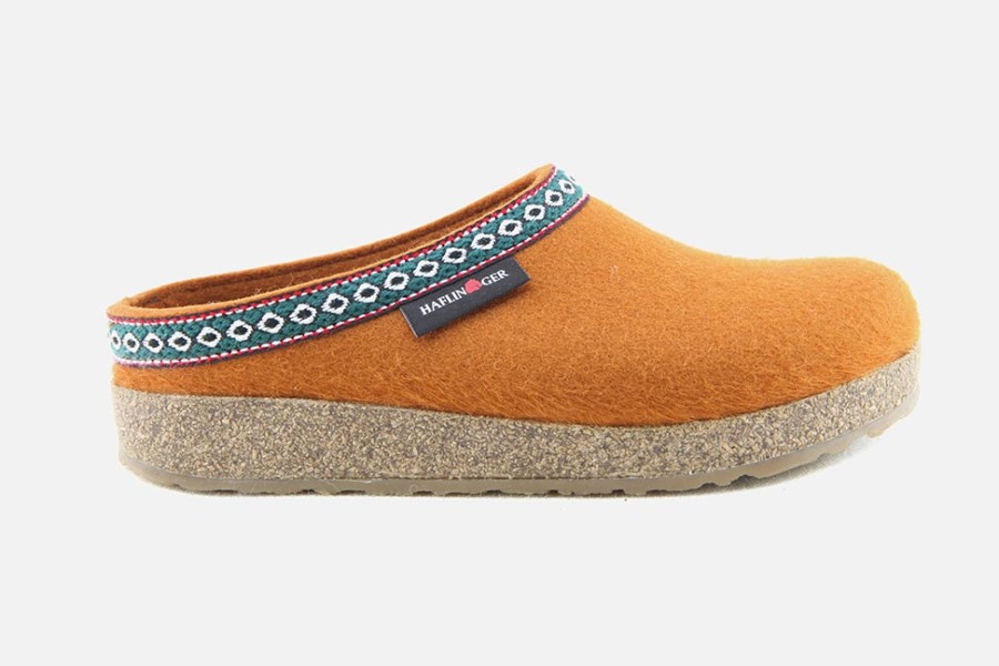 Women Haflinger | Haflinger - Heidi Mandarina Clogs On Labotte