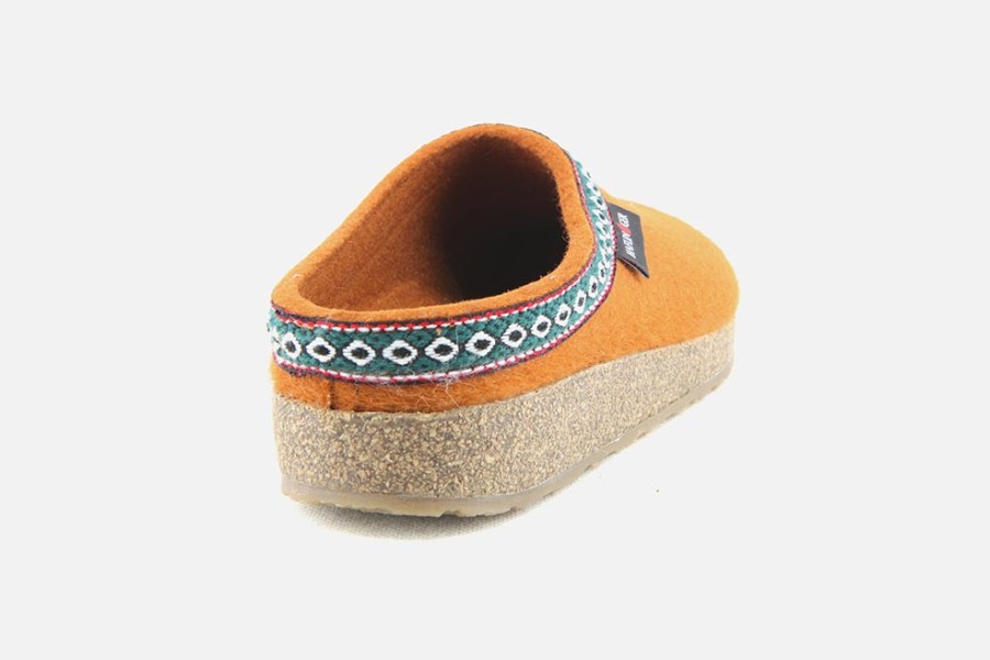 Women Haflinger | Haflinger - Heidi Mandarina Clogs On Labotte