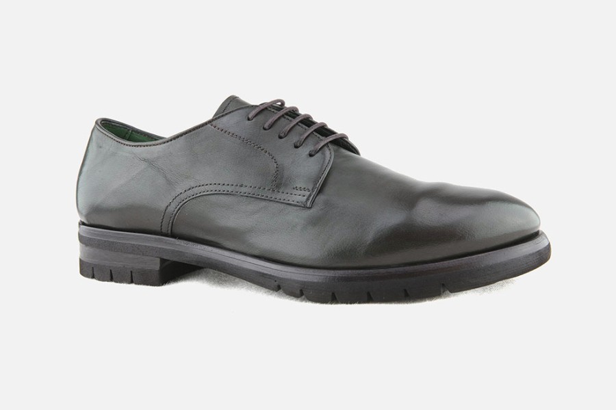 Men Calpierre | Calpierre - Ronny Deep Green Derbies On Labotte