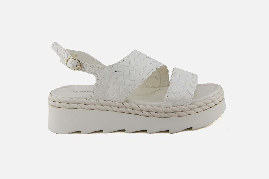 Women Pons Quintana | Pons Quintana - Montserrat Milk Sandals On Labotte