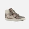 Girls 10 IS | 10 Is - Ten Base Hi Fur Pyrite Velcro Shoes On Labotte