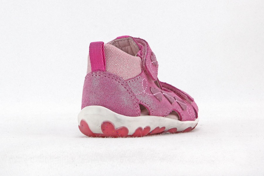 Girls Superfit | Superfit - Pitchoune Rose Sandals On Labotte