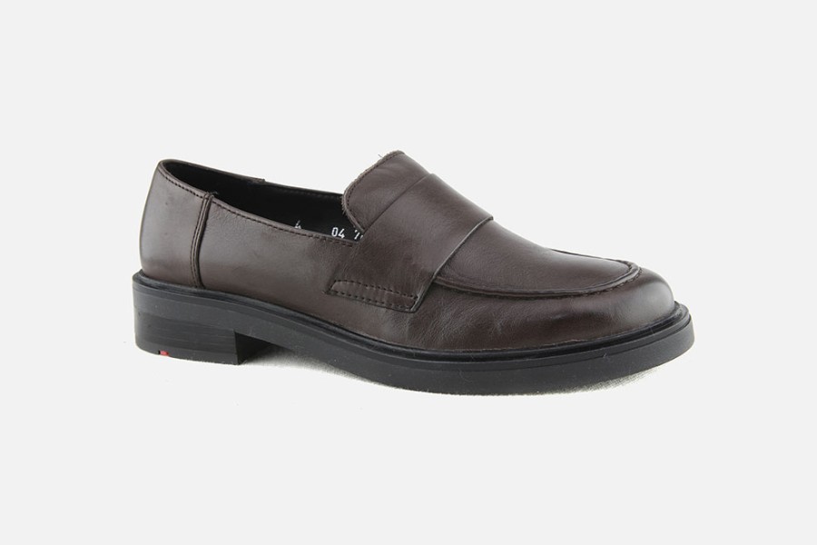 Women LLOYD | Lloyd - Ginseng Dark Brown Loafers On Labotte